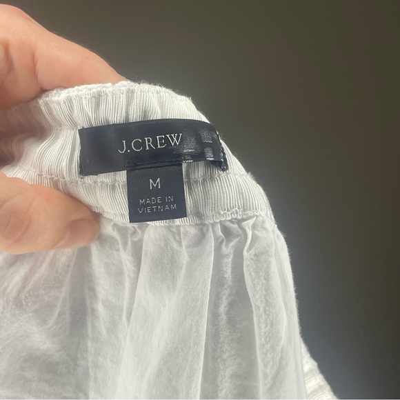 j.crew eyelet lace white maxi skirt - Picture 3 of 4